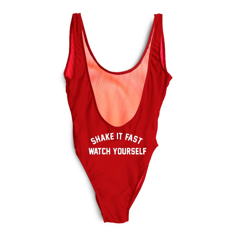 SHAKE IT FAST WATCH YOURSELF // BUTT PRINT [SWIMSUIT]