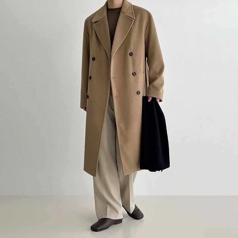 RT No. 11975 WOOLEN TRENCH COAT