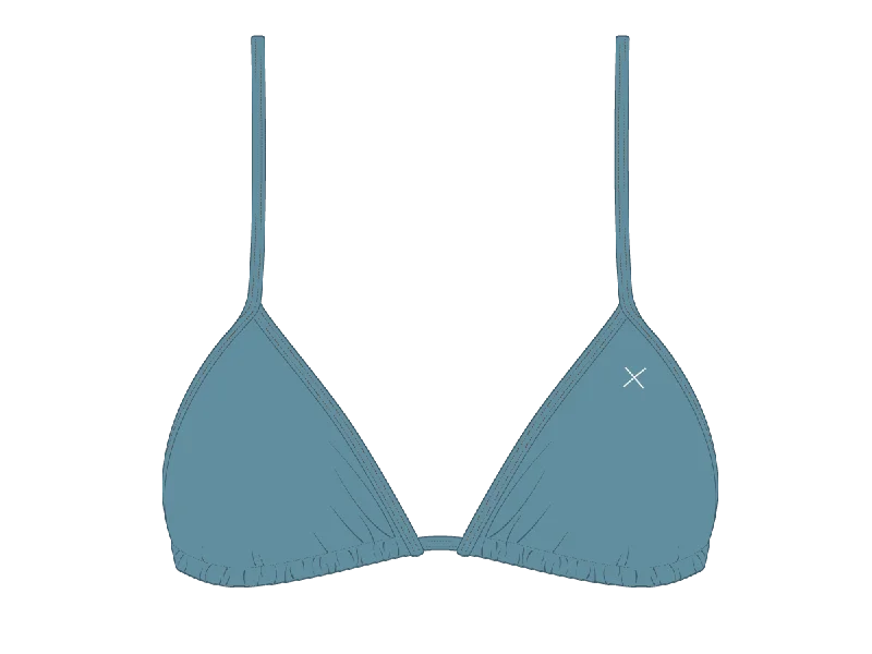 Sea Blue Bikini Top II