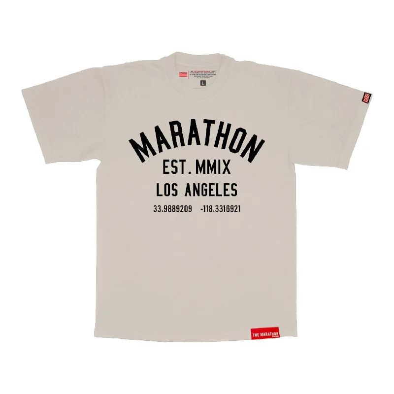 Marathon Classic T-Shirt - Bone/Black