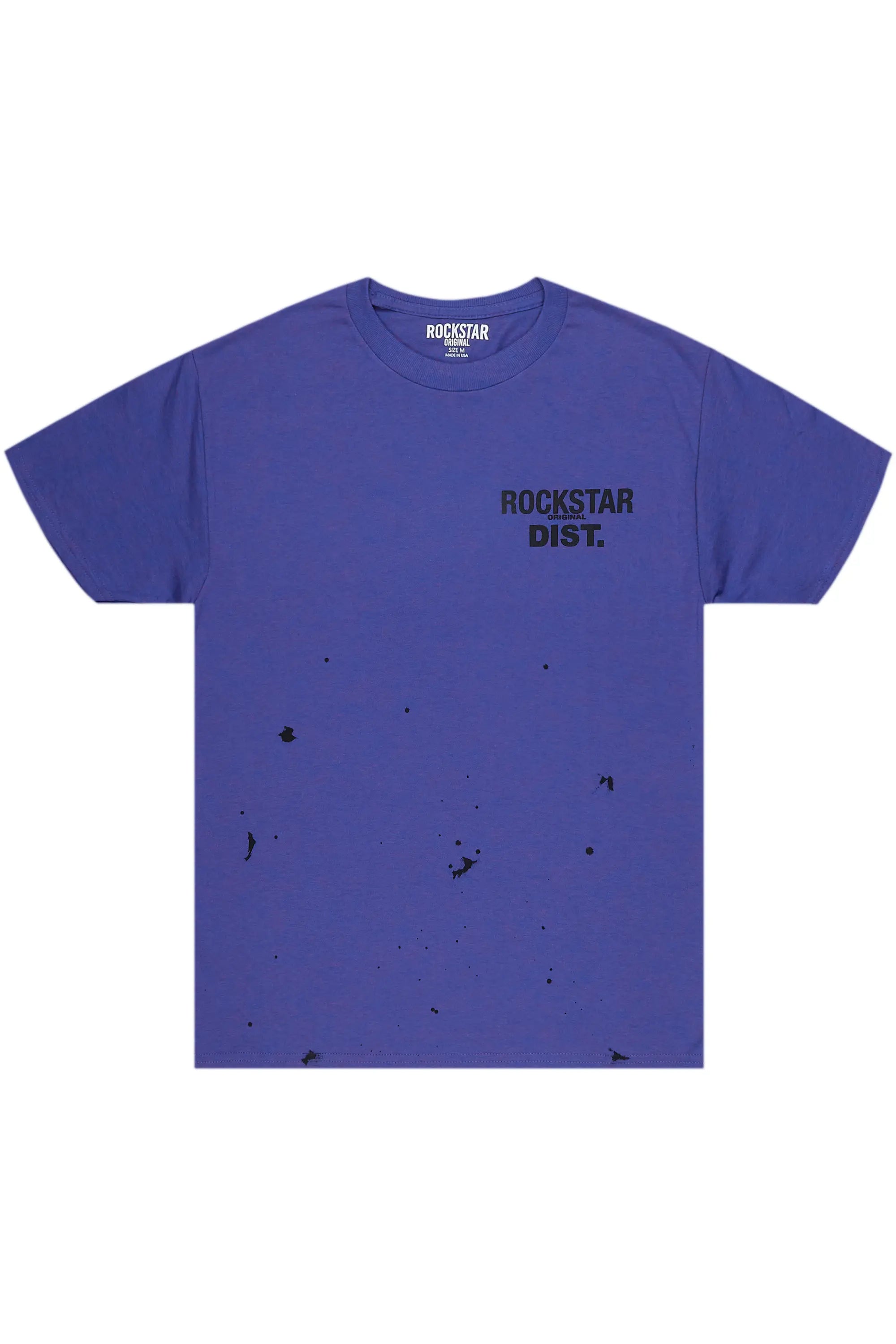 Raffer Purple Graphic T-Shirt