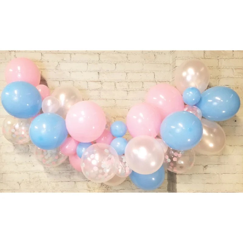 GENDER REVEAL BALLOON GARLAND KIT