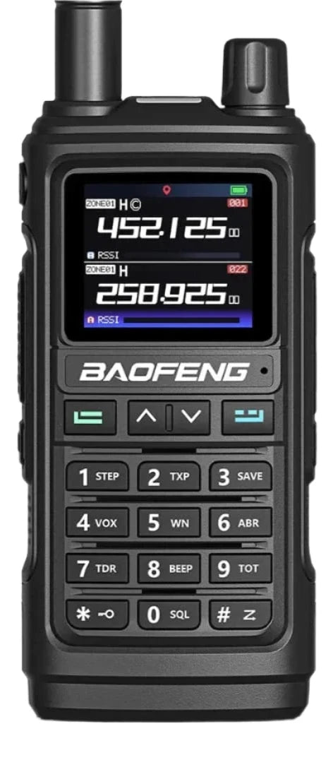 Baofeng UV-17 PRO GPS Air Band Walkie Talkie 999CH Wireless Copy Frequency NOAA Six Bands Amateur Ham Two Way Radio for Hunting