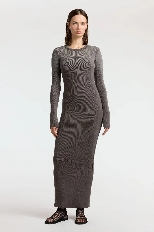 Verona Crewneck Maxi Dress