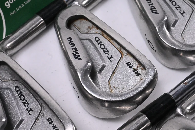 Mizuno MX-15 Irons / 4-PW+SW / Stiff Flex True Temper Release Shafts