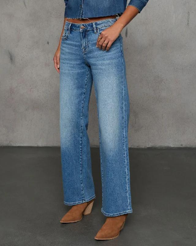 Tisla Straight Leg Relaxed Jeans