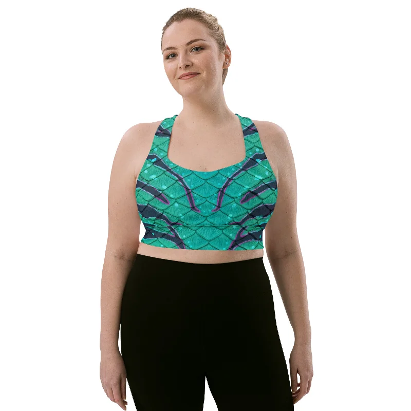 Luminosa Recycled Longline Sports Bra