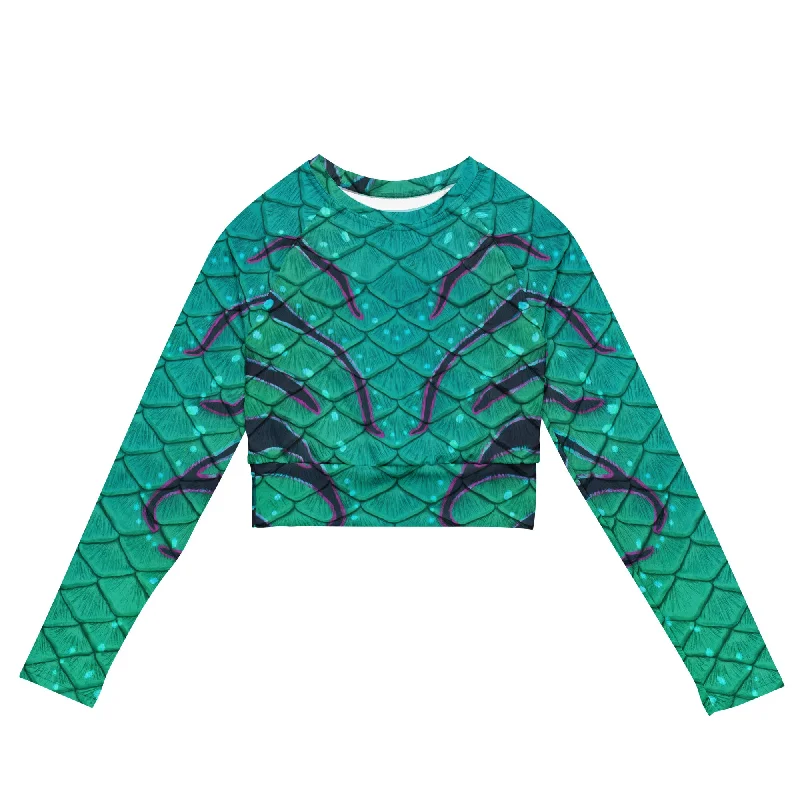 Luminosa Recycled Cropped Rash Guard