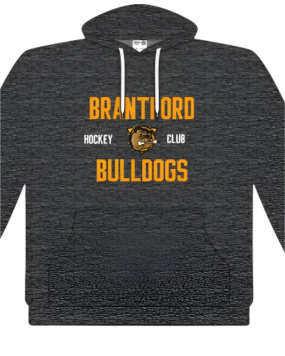 Bulldogs Grey Poly-Fleece Hoodie